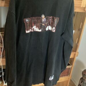 Vintage Black Scareface Longsleeve Tshirts